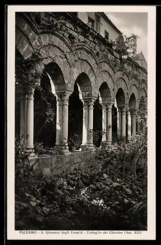 AK Palermo, S. Giovanni degli Eremiti, Dettaglio del Chiostro