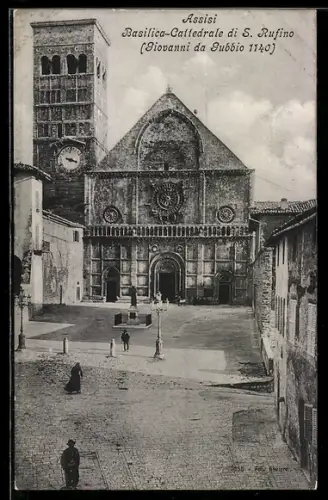AK Assisi, Basilica-Cattedrale di S. Rufino, Giovanni da Gubbio 1140