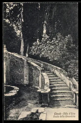 AK Tivoli, Villa d`Este, Scala della Girandola