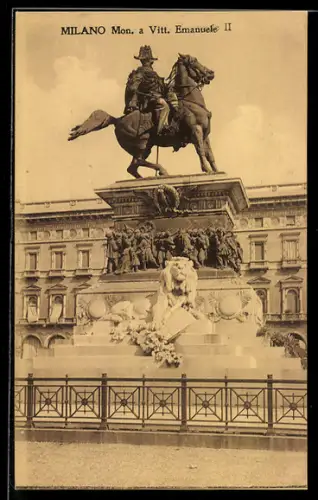 AK Milano, Mon. a Vitt. Emanuele II