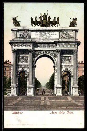AK Milano, Arco della Pace