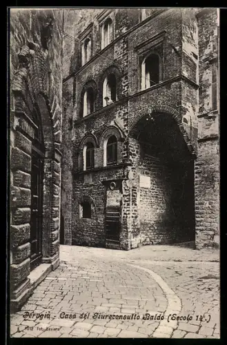 AK Perugia, Casa del Giureconsulto Baldo