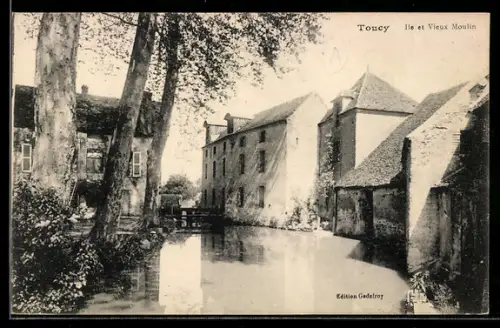 AK Toucy, Ile et Vieux Moulin