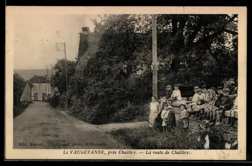AK Le Vaudevanne, La route de Chailley