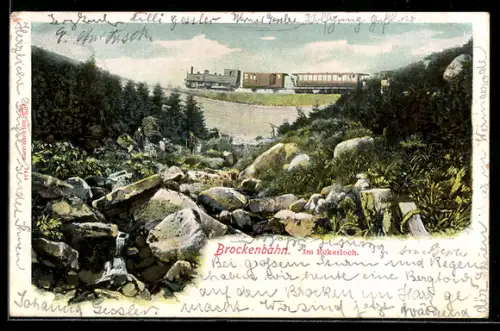 AK Brockenbahn im Eckerloch