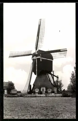 AK Hardinxveld - Giessendam, Polder Giessen - Oudebenedenkerk, Windmühle