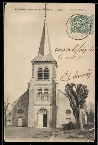 AK St-Maurice-aux-Riches-Hommes, L`Eglise