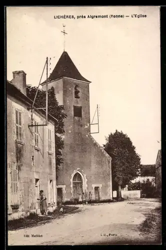 AK Lichères, près Algremont, L` Eglise