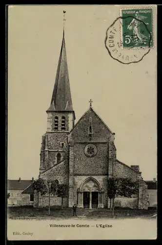 AK Villeneuve-le-Comte, L`Eglise