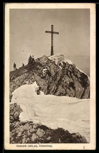 AK Untersberg Kreuz a. Geiereck