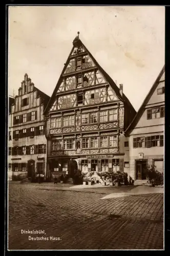 AK Dinkelsbühl, Deutsches Haus