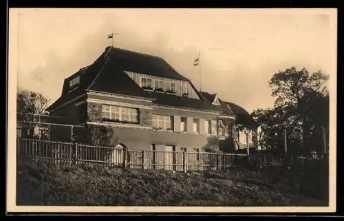 AK Meissen, Gasthof Gebhardt`s Weinschank, Aussenansicht
