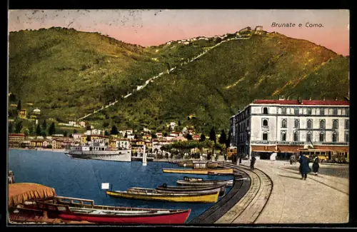 AK Brunate, Panorama e Como