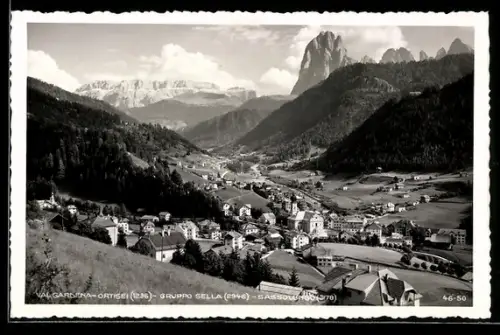 AK Valgardena-Ortisei, Panorama, Gruppo Sella, Sassolungo