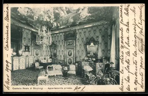 AK Nichelino, Castello Reale di Stupinigi, Appartamento privato