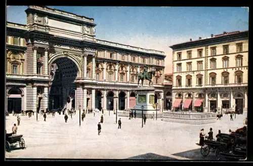 AK Firenze, Piazza Vittorio Emanuele