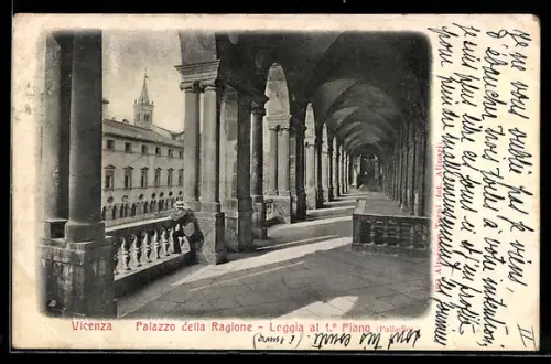AK Vicenza, Palazzo della Ragione, Loggia al 1o Piano, Palladio