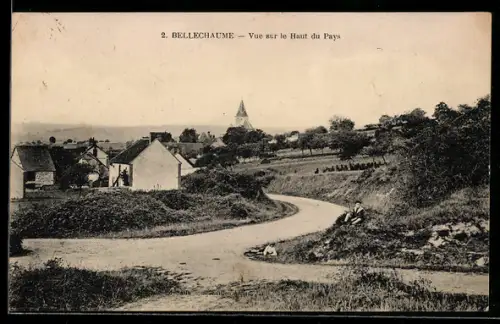 AK Bellechaume, Vue sur le Haut du Pays
