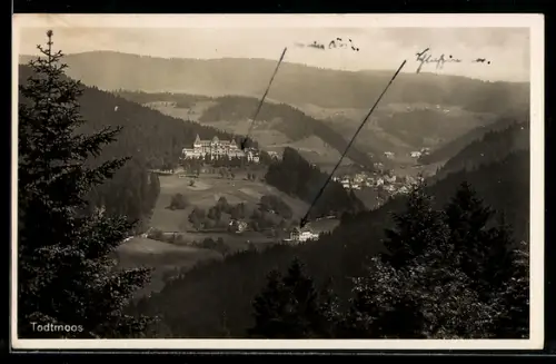 AK Todtmoos, Panoramablick vom Berg