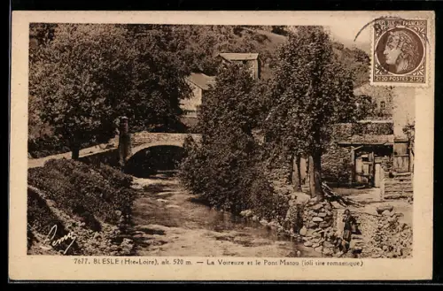 AK Blesle, la Voireuze et le Pont Matou