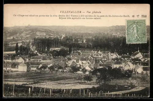AK Villevallier, Vue générale