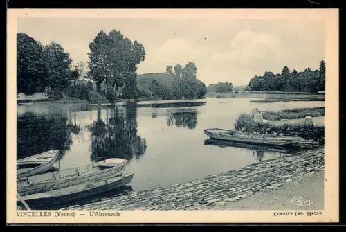 AK Vincelles, l'Abreuvoir