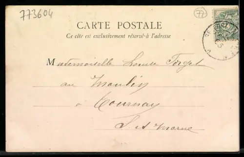 AK Gouaix, les Ecoles, Rue Principale