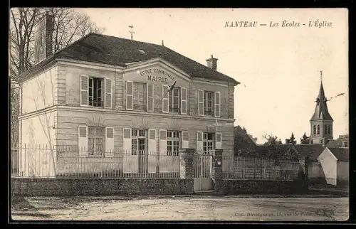 AK Nanteau, Les Écoles, L'Eglise