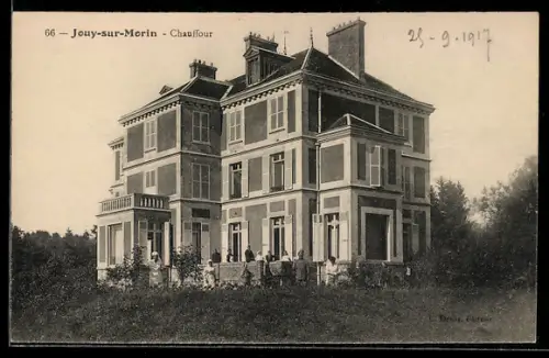 AK Jouy-sur-Morin, Chauffour, Gebäudeansicht
