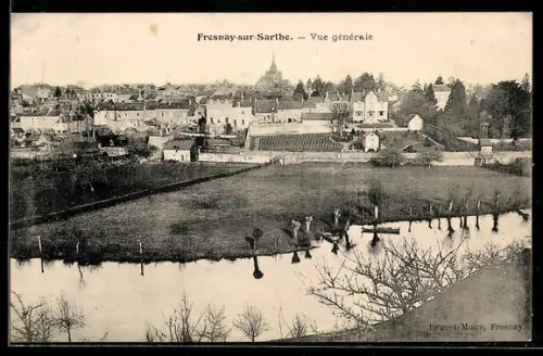 AK Fresnay-sur-Sarthe, Vue gènèrale