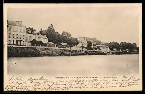 AK Thorigny, Bords de la Marne
