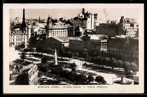 AK Buenos-Aires, Plaza Mayo y vista parcial