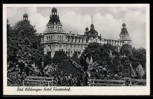 AK Bad Wildungen, Hotel Fürstenhof