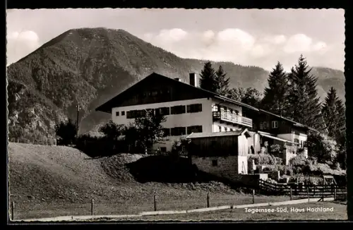 AK Tegernsee-Süd, Hotel Hochland