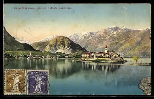 TCV-AK Lago Maggiore, Baveno e Isola Superiore, Bildseitenfrankatur