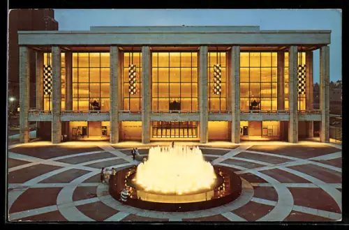 AK New York, Lincoln Center for the Performing Arts, New York State Theater, Plaza Fountain