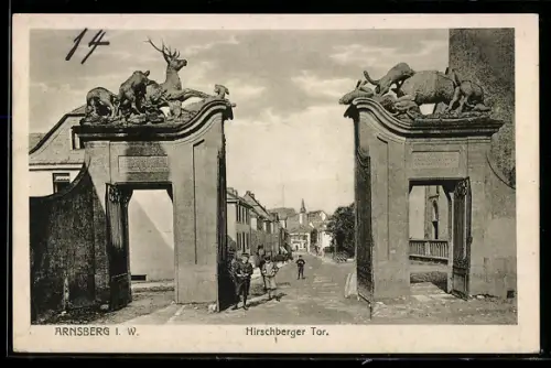 AK Arnsberg i. W., Hirschberger Tor
