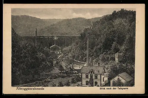 AK Altroggenrahmede, Gasthof zur Talsperre