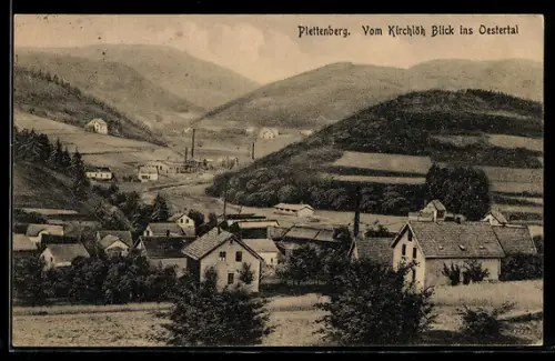 AK Plettenberg, Vom Kirchlöh Blick ins Oestertal