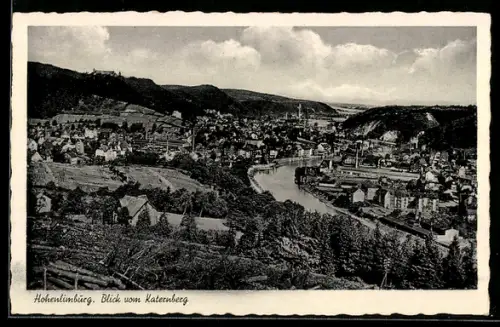 AK Hohenlimburg, Totalansicht vom Katernberg aus