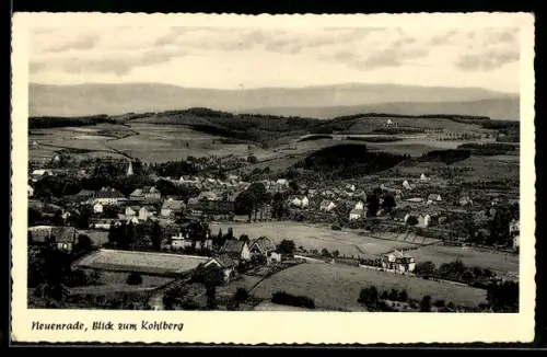 AK Neuenrade i. Sauerland, Totalansicht mit Kohlberg