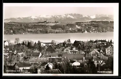 AK Starnberg, Teilansicht am Ostufer