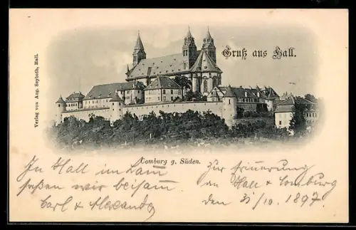 AK Hall, Comburg von Süden