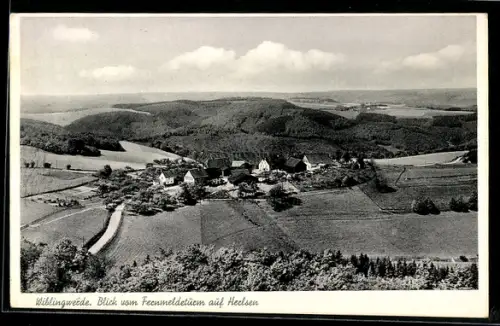 AK Nachrodt-Wilblingwerde, Blick vom Fernmeldeturm auf Herlsen