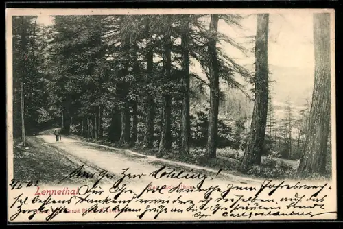 AK Altena /Lennethal, Weg nach Altena