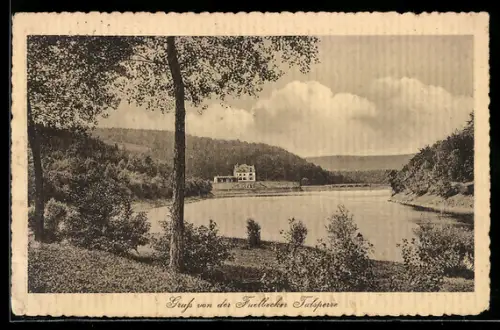 AK Fuelbecke /Altena, Talsperre, Panorama