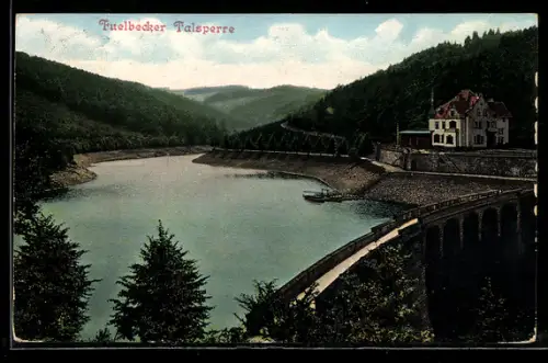 AK Fuelbecke, Fuelbecker Talsperre, Staumauer, Gasthaus