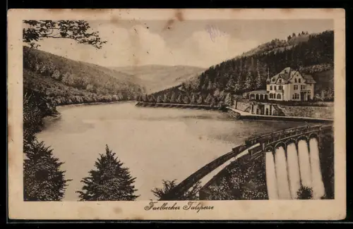 AK Fuelbecke, Talsperre, Stausee, Gebäude