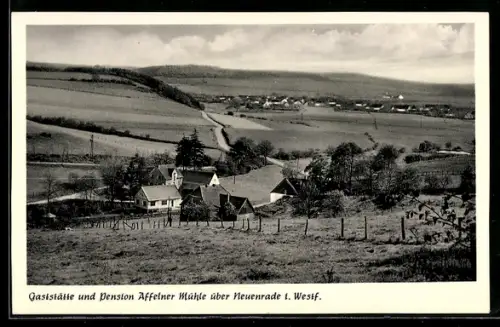 AK Neuenrade i. Westf., Gasthaus und Pension Affelner Mühle