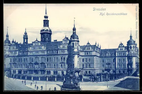 AK Dresden, Kgl. Residenzschloss